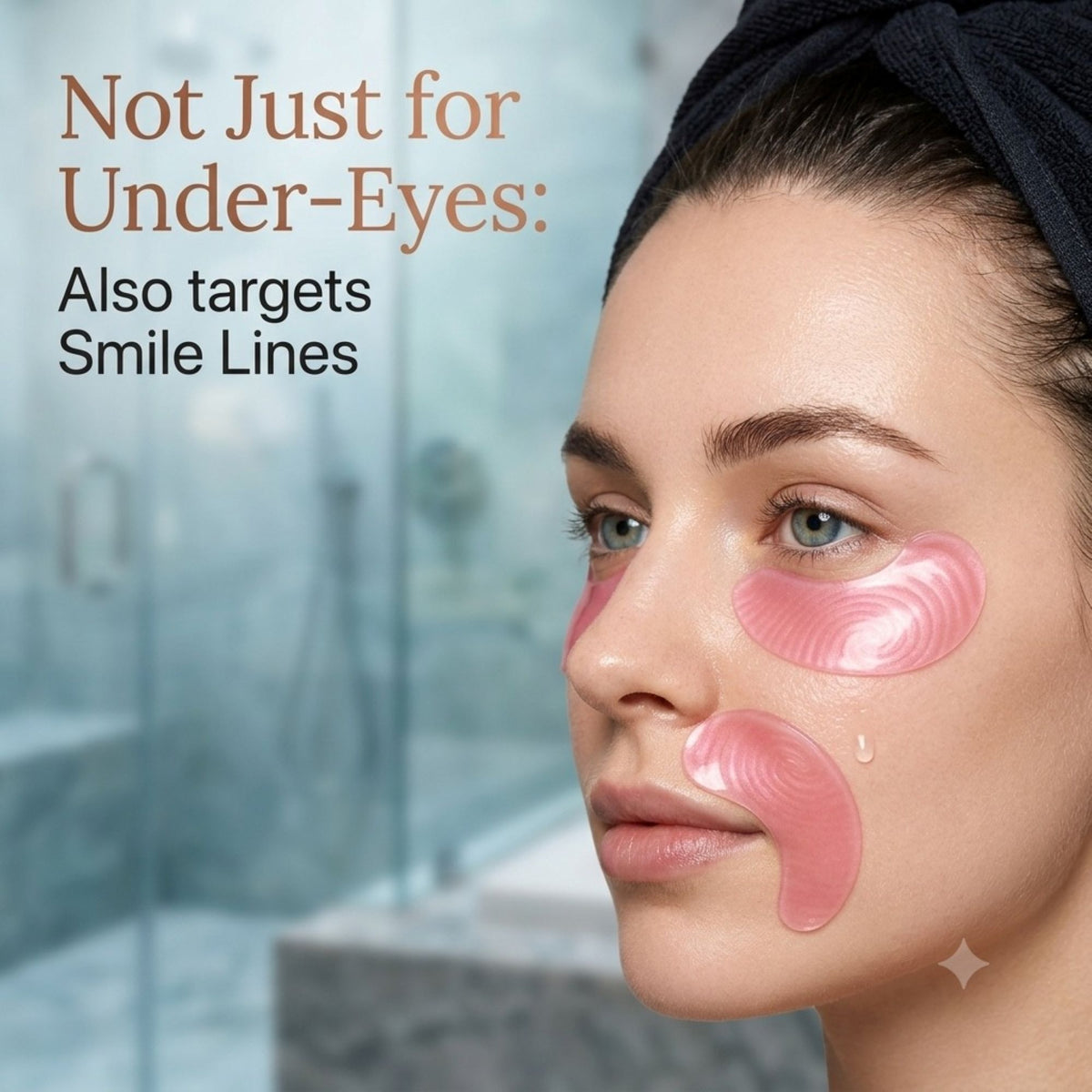 Caffeine Eye Masks for Dark Circles & Puffiness, 60 Patches