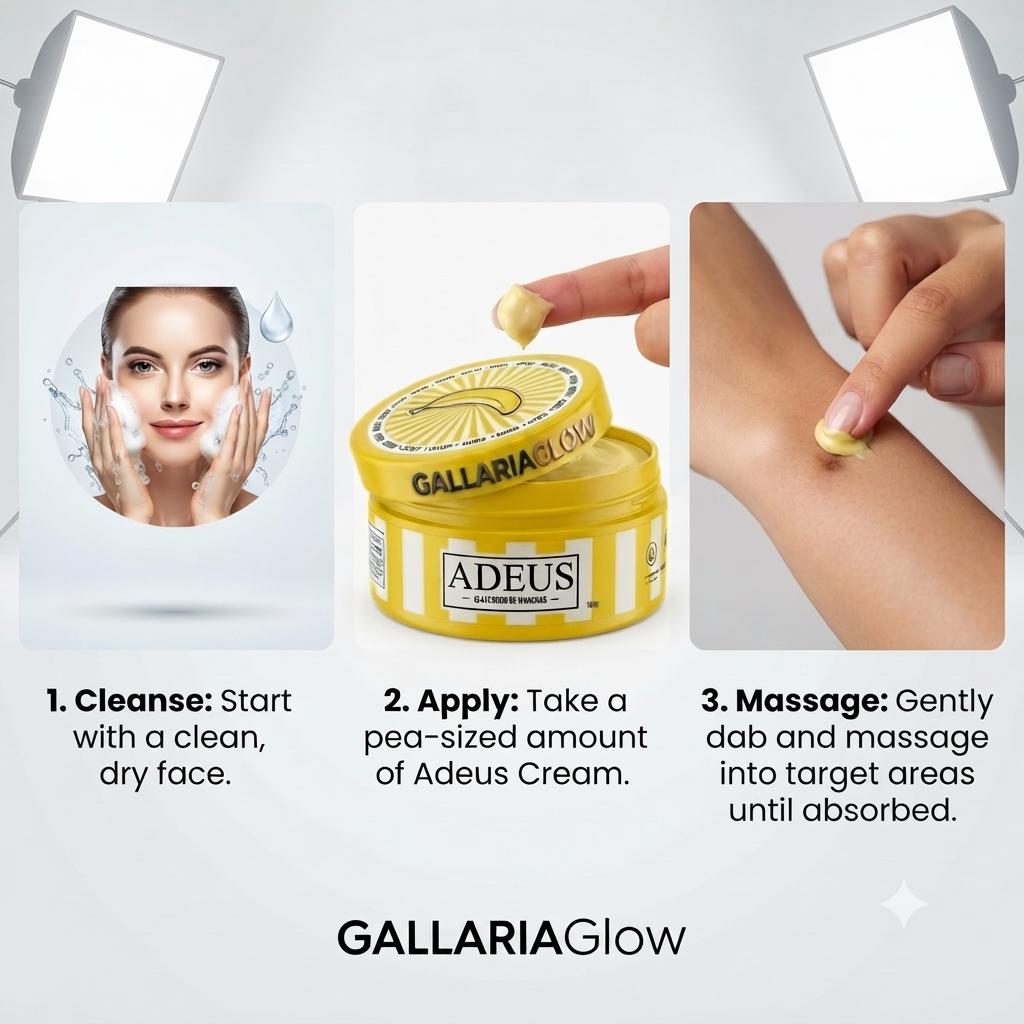 ADEUS Cream Dry Body,Multifunction and Stretch Marks