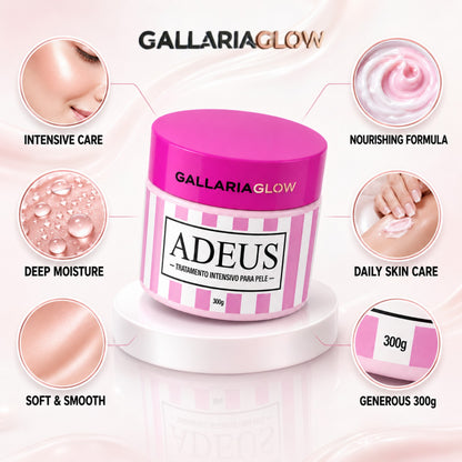 Adeus Cream, Multi-Action Treatment for Cellulite and Stretch Marks, 300g