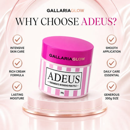 Adeus Cream, Multi-Action Treatment for Cellulite and Stretch Marks, 300g