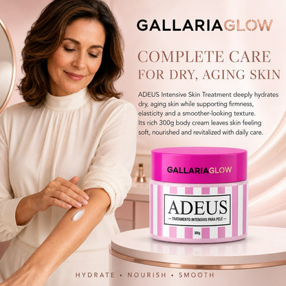 Adeus Cream, Multi-Action Treatment for Cellulite and Stretch Marks, 300g